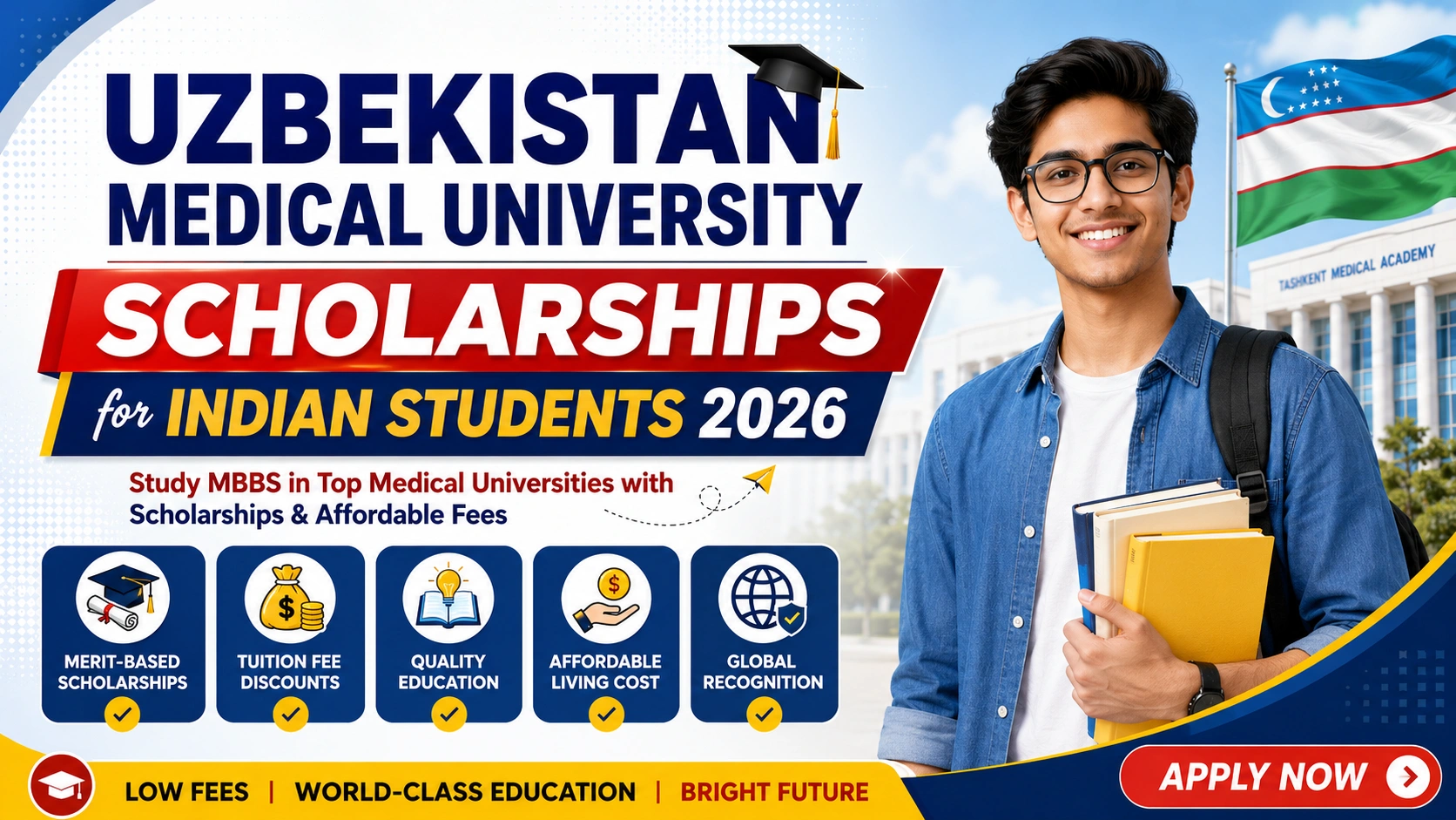 Uzbekistan Medical University Scholarships for Indian Students 2026